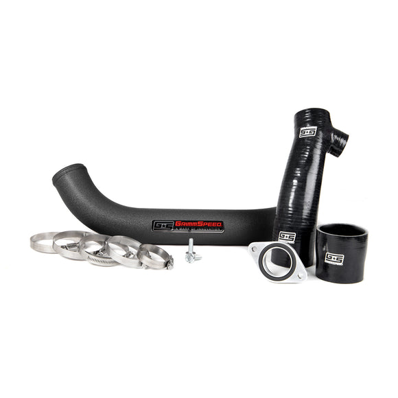 GrimmSpeed charge pipe kit for 2015-2021 Subaru WRX FA20DIT in black