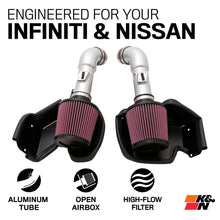 Load image into Gallery viewer, K&amp;N Cold Air Intake Nissan 370Z 3.7L V6 (2009-2020) [Typhoon Kit] 69-7078TS - Default Title Alternate Image