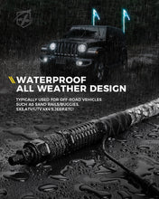 Load image into Gallery viewer, Xprite RGB-W LED Whip Lights w/ Durable Spring Base &amp; U.S. Flag / Xprite Flag - Multiple Length Options Alternate Image