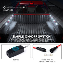 Load image into Gallery viewer, Xprite Focal Series Truck Bed RGB LED Lights 8 Pods Set w/ Remote Control - Default Title Alternate Image