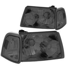 Load image into Gallery viewer, DNA Headlights for Ford Ranger (2001-2011) with Black or Chrome Housing and Clear or Smoke Lens Alternate Image