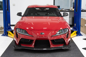 OLM Front Lip Toyota Supra (2020-2022) [V1 MT Style] Carbon Fiber