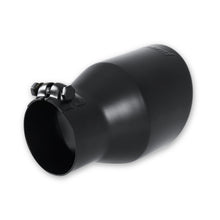 Load image into Gallery viewer, Flowmaster Exhaust Tip (3" Inlet / 4.5" Black Angle Cut / 7" Long) Clamp On - 15406B Alternate Image