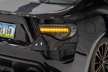 Load image into Gallery viewer, OLM Tail Lights for Scion FR-S (13–16) Toyota 86 (17–20) Subaru BRZ (13–25) OE Plus Linear Style Sequential - Smoked Lens OLMA.70206.1-OE Alternate Image