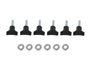 Kentrol Hardtop Screws Jeep Wrangler TJ (1997-2002) LJ (2004-2006) TJ/JK (2003-2017) 6pcs