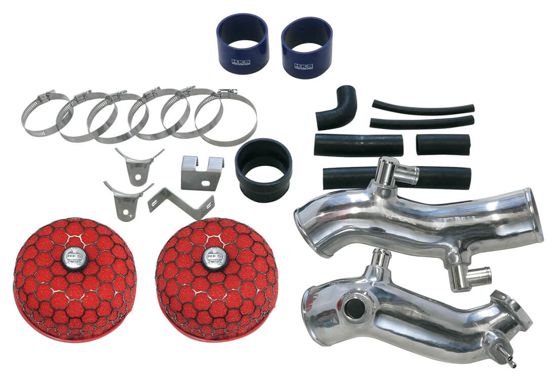 HKS Racing RX-7 Suction：RX-7 スーパーパワーフローを取り付け致し 