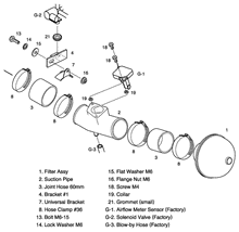 Load image into Gallery viewer, HKS Air Filter Mazda 2 (2010-2014) Racing Suction - 70020-AZ109 - Default Title Alternate Image