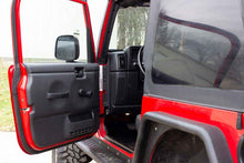 Load image into Gallery viewer, Kentrol Door Restraint Strap Jeep Wrangler CJ/YJ/TJ / Rubicon/Unlimited (1976-2006) Black Alternate Image