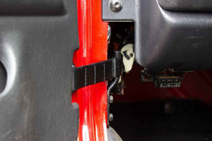 Kentrol Door Restraint Strap Jeep Wrangler CJ/YJ/TJ / Rubicon/Unlimited (1976-2006) Black