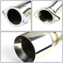 Load image into Gallery viewer, DNA Exhaust for Subaru WRX / WRX STI (2008-2014) Catback with Single or Double Wall Rolled N1 Muffler Tip - Single Wall Tip Alternate Image