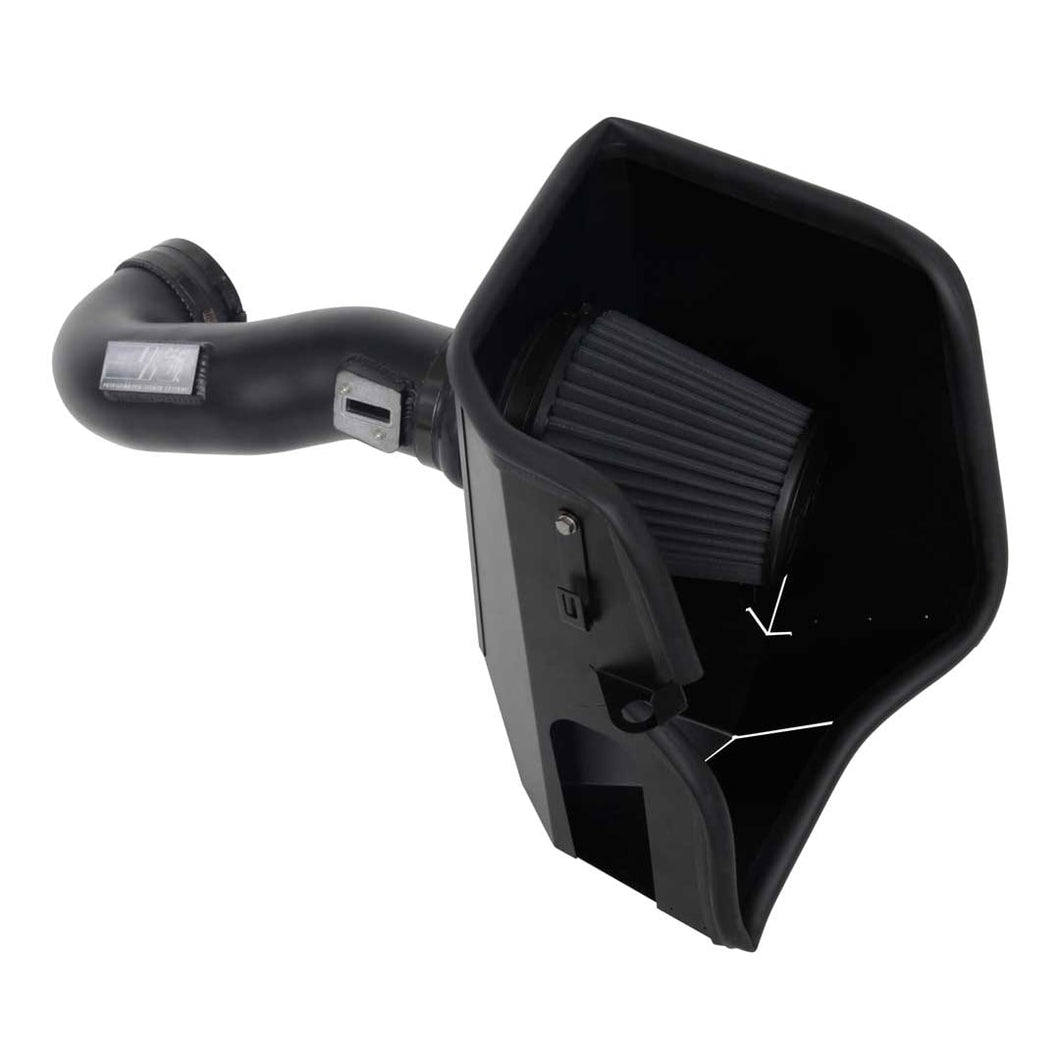 K&N Cold Air Intake Chevy Suburban 5.3L / 6.2L V8 (2021-2023) [Blackhawk Series] 71-3110