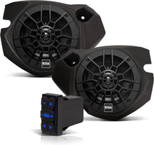 Load image into Gallery viewer, Boss Audio Systems Polaris RZR Amplified Speaker System - 6.5” Ppeakers w/ enclosure/ Gauge Style Receiver / 4-Channel Amplifier BPRZR2S Alternate Image