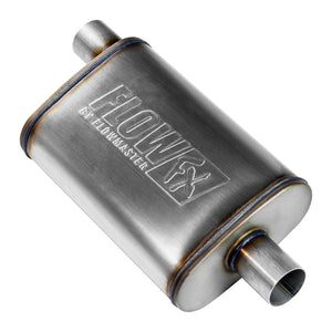 Flowmaster Muffler Flow FX (2.25" Offset In / 2.25" Center Out) Stainless Steel 71225