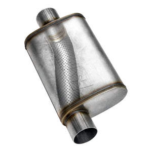 Flowmaster Muffler Flow FX (2.25" Offset In / 2.25" Center Out) Stainless Steel 71225