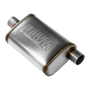 Flowmaster Muffler Flow FX (2.5" Offset In/ 2.5" Center Out) Stainless Steel 71226