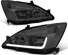 Load image into Gallery viewer, DNA Headlights for Honda Accord (2003-2007) with LED DRL - Black or Chrome Housing Alternate Image