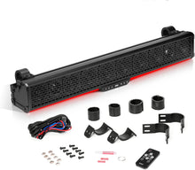 Load image into Gallery viewer, Boss Audio Systems 34&quot; ATV / UTV Bar Mount Soundbar - IPX5 Rated Weatherproof / 8&quot; Woofer/ 5.5&quot; Speakers/ Amplified/ Bluetooth/ Built-in LED Lights BRT34A Alternate Image