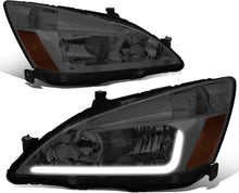 Load image into Gallery viewer, DNA Headlights for Honda Accord (2003-2007) with LED DRL - Black or Chrome Housing Alternate Image