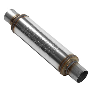 Flowmaster Muffler Flow FX (2.5" In / 2.5" Out) Round Body Stainless Steel 71416