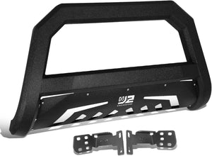 J2 Engineering Bull Bar Ford F250 / F350 / F450 / F550 Super Duty (99-04) [Box Beam Bumper Grille Guard] Black Finish