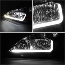 Load image into Gallery viewer, DNA Headlights for Honda Accord (2003-2007) with LED DRL - Black or Chrome Housing Alternate Image
