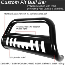 Load image into Gallery viewer, DNA Bull Bar Guard Lincoln Navigator (07-14) [3&quot; Push Grille Guard] Black Finish Alternate Image