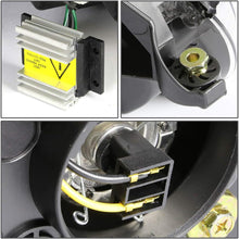 Load image into Gallery viewer, DNA Projector Headlights for Mercedes W220 S430 / S500 / S600 (2000-2006) S350 (2006) Black or Chrome Housing with Halo or LED Bar DRL Alternate Image