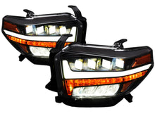 Load image into Gallery viewer, Alpha Owls Headlights Toyota Tundra (2014-2019) Quad Pro LED Black / 5500K Super White - Default Title Alternate Image