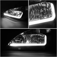 Load image into Gallery viewer, DNA Headlights for Honda Accord (2003-2007) with LED DRL - Black or Chrome Housing Alternate Image