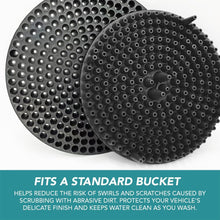 Load image into Gallery viewer, WASH&amp;WHIPS Pit Stop Particle Interceptor for 5 / 3.5 Gallon Car Wash Buckets Alternate Image