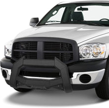 Load image into Gallery viewer, J2 Engineering Bull Bar Dodge Ram Mega Cab (02-09) [Carbon Steel Bumper Grille Guard] Black Finish Alternate Image