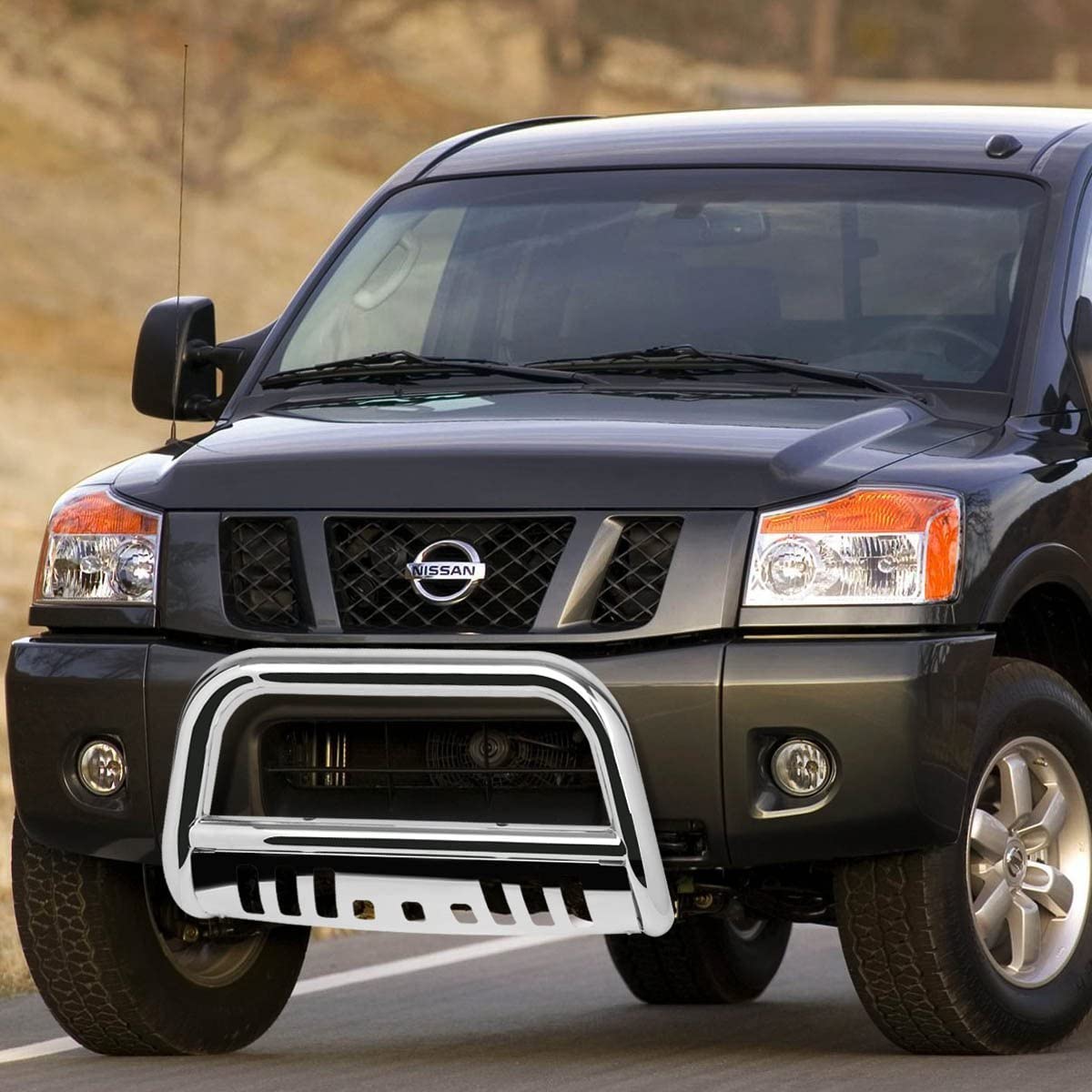 DNA Bull Bar Guard Nissan Armada 2005 2015 3