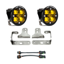 Load image into Gallery viewer, Baja Designs Pocket Fog Light Kit for Jeep Gladiator (20-26) Wrangler JL (18-26) Squadron-R SAE / Sport / Pro with Amber or Clear Lens - Sport/Sport-S OE Plastic / SAE / Amber Alternate Image