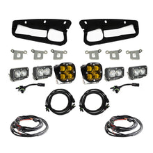Load image into Gallery viewer, Baja Designs Pocket Fog Light Kit for Ford Bronco (21-26) Bronco Raptor (22-26) Squadron SAE / Dual S2 Sport with Clear or Amber Lens Alternate Image