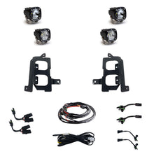Load image into Gallery viewer, Baja Designs Pocket Fog Light Kit for GMC Sierra 1500 (2019-2022) S1 Dual with Amber or Clear Lens - Clear Alternate Image