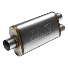 Load image into Gallery viewer, Flowmaster Muffler Flow FX (3&quot; Center In / 2.5&quot; Dual Out) Stainless Steel 72288 Alternate Image