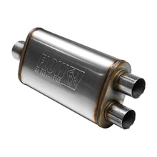 Load image into Gallery viewer, Flowmaster Muffler Flow FX (3&quot; Center In / 2.5&quot; Dual Out) Stainless Steel 72288 Alternate Image