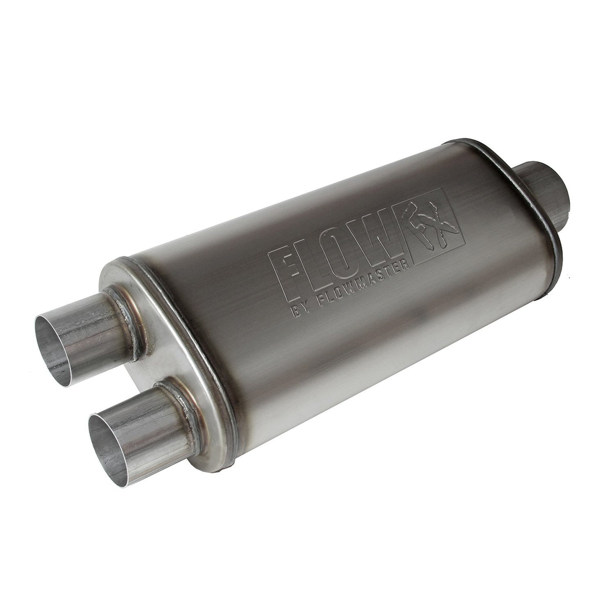 Flowmaster Muffler Flow FX (3.5" Center In / 2.5" Dual Out) Straight T