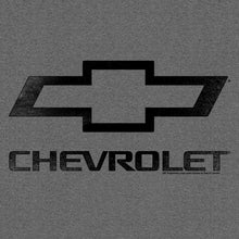 Load image into Gallery viewer, Faded Chevrolet Bowtie Car Logo T-Shirt - Graphite Heather Alternate Image
