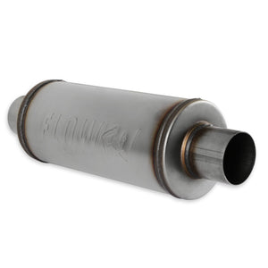 Flowmaster Muffler Flow FX (3" Dual In / 3" Dual Out) Round Body Stainless Steel 72619