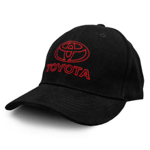 Load image into Gallery viewer, Toyota Oval Car Emblem Baseball Cap - Black Alternate Image