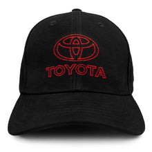 Load image into Gallery viewer, Toyota Oval Car Emblem Baseball Cap - Black Alternate Image