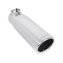 Load image into Gallery viewer, Flowmaster Exhaust Tip (3" Inlet / 3.5" Rolled Angle Polished SS / 12" Long) Clamp On - 15363 - Default Title Alternate Image