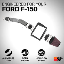 Load image into Gallery viewer, K&amp;N Cold Air Intake Ford F150 3.3L V6 (2018-2023) [77 Series] 77-2619KC - Default Title Alternate Image