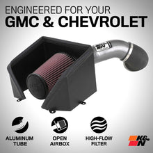 Load image into Gallery viewer, K&amp;N Cold Air Intake Chevy Silverado 2500 / 3500 HD 6.6L V8 (2020-2025) [77 Series] 77-3103KC Alternate Image