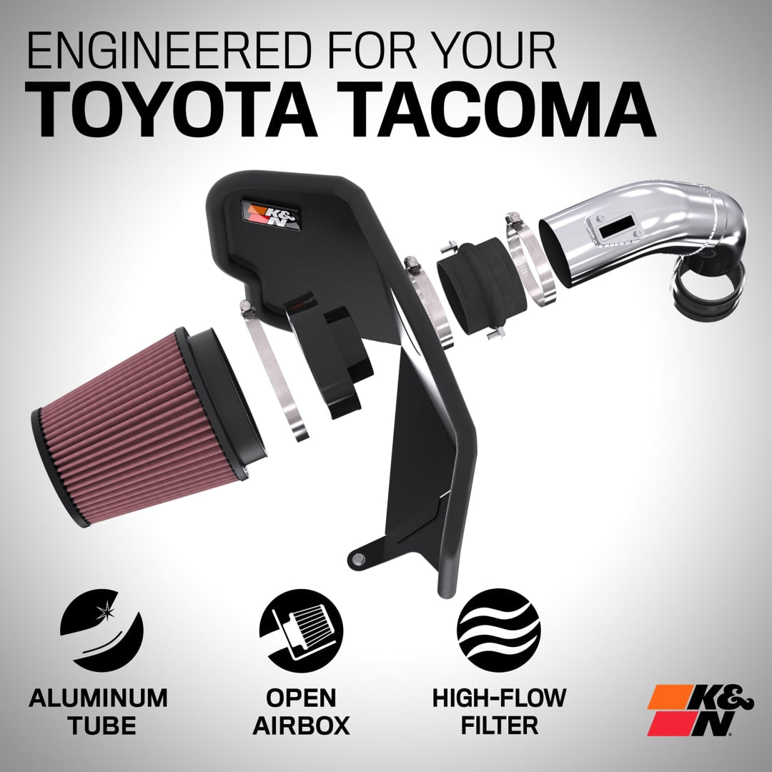 K&N Cold Air Intake Toyota Tacoma 2.4L Turbo (2024-2025) [77 Series] 7