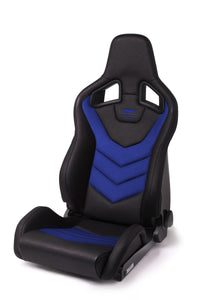 Recaro Sportster GT Racing Seats (Black / Nardo / Vinyl) Driver/Passanger