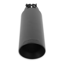 Load image into Gallery viewer, Flowmaster Exhaust Tip (3" Inlet / 4" Black Angle Cut / 13" Long) Clamp On - 15398B - Default Title Alternate Image