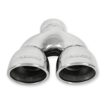 Load image into Gallery viewer, Flowmaster Exhaust Tip (2.5" Inlet /Dual 3.5" Rolled Angle Polished SS) Weld On - 15369 - Default Title Alternate Image