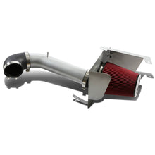 Load image into Gallery viewer, DNA Air Intake Kit Chevy Avalanche Tahoe Suburban Silverado 1500 (2007-2008) [w/ Heat Shield + Cone Filter] Silver / Black Alternate Image